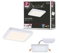 VariFit Panneau encastré LED Areo IP44 carré 118x118mm 6,5W 500lm 3000K Blanc Blanc