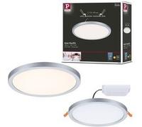 VariFit Panneau encastré LED Areo IP44 rond 175mm 13W 1200lm 3000K Chrome mat Chrome mat