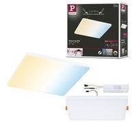 VariFit Panneau encastré LED Smart Home Zigbee 3.0 Veluna Edge IP44 carré 200x200mm 18W 1400lm Tunable White Blanc gradable Blanc