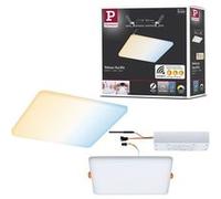 VariFit Panneau encastré LED Smart Home Zigbee 3.0 Veluna IP44 carré 185x185mm 15W 1000lm Tunable White Satiné gradable