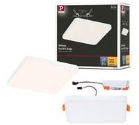VariFit Panneau encastré LED Veluna Edge IP44 carré 120x120mm 8,5W 650lm 3000K Blanc Blanc