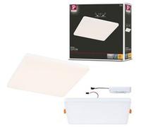 VariFit Panneau encastré LED Veluna Edge IP44 carré 200x200mm 17W 1500lm 3000K Blanc gradable Blanc