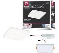 VariFit Panneau encastré LED Veluna IP44 carré 125x125mm 8,5W 750lm 4000K Satiné