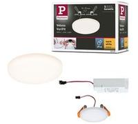 VariFit Panneau encastré LED Veluna IP44 rond 75mm 4,5W 360lm 3000K Satiné