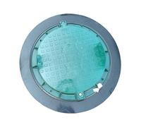 Varile Couvercle de réservoir XXL 1100 mm en Plastique I Couvercle Universel I Couvercle de citerne (Vert)