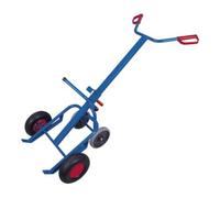 VARIOfit VARIOfit Brouette à fût avec 2 roues stabilisatrices, pneus gonflables Quantité:1