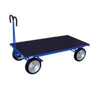 VARIOfit VARIOfit Chariot à plateaux sans ridelle Pneumatiques pleins 2 000 × 1 000 mm Capacité 1 000 kg Quantité:1