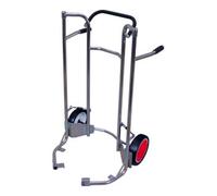 VARIOfit VARIOfit Chariot à pneus bas galvanisé, pneus pleins en caoutchouc Quantité:1