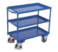 VARIOfit VARIOfit Chariot d’atelier avec 3 plateaux 845 × 495 mm Poignée coulissante horizontale Quantité:1