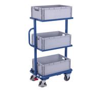 VARIOfit VARIOfit Chariot d'appoint avec 3 bacs en plastique Quantité:1