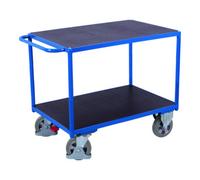 VARIOfit VARIOfit Chariot de table à charges lourdes avec 2 plateaux 1 995 × 800 mm Quantité:1