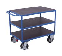 VARIOfit VARIOfit Chariot de table à charges lourdes avec 3 plateaux 995 × 700 mm Quantité:1