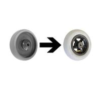 VARIOfit VARIOfit Roues pneumatiques supplémentaires/set Ø 150 mm gris Quantité:1