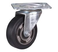 VARIOfit VARIOfit Roulette pivotante caoutchouc plein élastique 125 × 40 mm noir Quantité:1