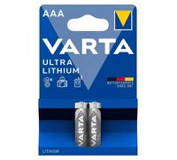 Varta 06103, Pile jetable, AAA, lithium, 1,5 V, 2 pièce(s), 1100 mAh