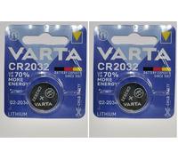 Varta - 1 Pile Ronde Lithium - CR2032 (Lot de 2)