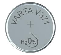 VARTA 14501371 - Pile Bouton V371 de 1,5 V, capacité 44 mAh, système Chimique oxyde d'argent pour appareils électroniques Quotidiens pour Assurer Une Alimentation optimale en énergie