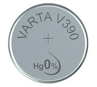 VARTA 14501390 - Pile Bouton V390 de 1,5 V, capacité 80 mAh, système Chimique oxyde d'argent, pour appareils électroniques Quotidiens pour Assurer Une Alimentation optimale en énergie
