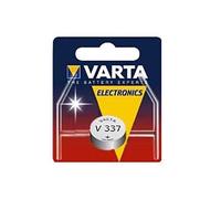 VARTA Piles Bouton V337/SR416 oxyde d'argent, lot de 1, Silver Coin, 1,55V, pour petits appareils électroniques - montres, clés de voiture, télécommandes, balances