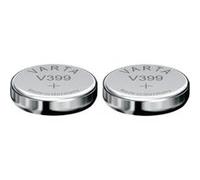 Varta 2 Piles oxyde argent V399 SR927W SR57 399 1,55V Argent G