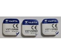 Varta 20371101501 batterie S/Oxyde 1.55 V 35 mAh V371 [Lot de 3] Pro-Series (Multipack)