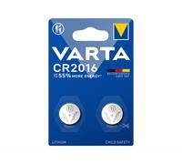 Varta 2x piles bouton au lithium CR2016