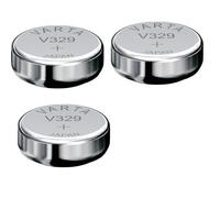 Varta 3 Piles oxyde argent V329 SR731SW 329 1,55V