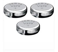 Varta 3 Piles oxyde argent V379 SR521SW SR43 379 1,55V