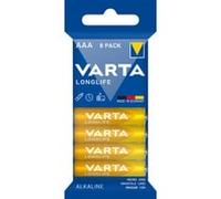 Varta Batterie Longlife AAA Micro R3 alcaline 1,5V 1200 mAh Pack de 8