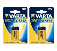 Varta 4122101411 Lot de 2 Piles (Bloc E, Longlife Extra)