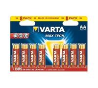 VARTA - 4706101418 - MAX TECH PILES ALCALINES AA - L406 - X 8