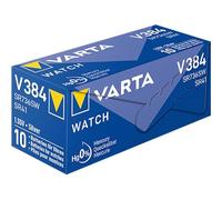 Varta Piles pour montre 384/SR41/SR41SW Oxyde d'argent 1,55V - 10 pièces