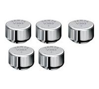 Varta 5 Piles oxyde argent V393 SR754W SR48 393 1,55V Argent G