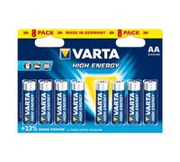 Varta - 8 piles LR6 AA High Energy