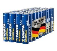 Varta - 80411286501 - Piles alcalines Industrial AAA Micro LR03 - pack de 40