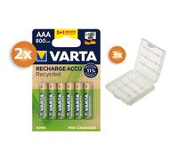 Varta AAA piles rechargeables pack avantage 10+2 gratuit - 800mAh - NiMH