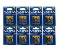 Varta AAA Usage Intensif Piles Jetables Zinc-Carbone Micro R03 1,5V 8 X 4 Pièces