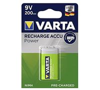 Varta Accu NiMH Rechargeable, 200 mAh, 9 V, E-Block, HR9V