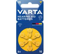 Varta Piles auditives 10/PR70 Zinc-Air 1,4 V 6 pièces