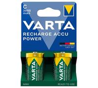 Varta Piles rechargeables C (HR14) 3000 mAh – Lot de 2