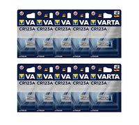 Varta Batterie au Lithium. Lot de 10 CR123A