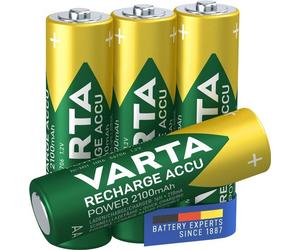 Varta - Batterie rechargeable AA 2100MAH R2USE | Soufflez un 4 -piéce | 10 pièces