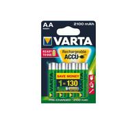Varta batteries rechargeables AA LongLife - lot de 4