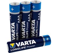 VARTA Blister de 4 piles alcaline "High Energy", Micro (AAA/LR3)