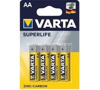 VARTA - Blister de 4 Piles saline R6/AA