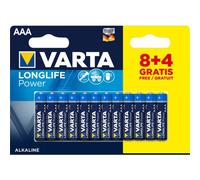 Varta Bloc d'alimentation longue durée 12 piles AAA LR03