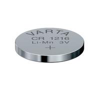 Varta CR1216 pile bouton lithium 3V 25mAh - lot de 10