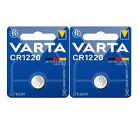 Varta CR1220 (2 blisters de 1 batterie)