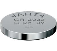 Varta CR2032 Lithium 3 V Non-Rechargeable Battery - Non-Rechargeable Batteries (Lithium, 3 V, 230 mAh, Silver, 20 mm, 20 mm)