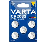 Pile bouton - Lithium - CR2032 - lot de 4 + 1 offerte